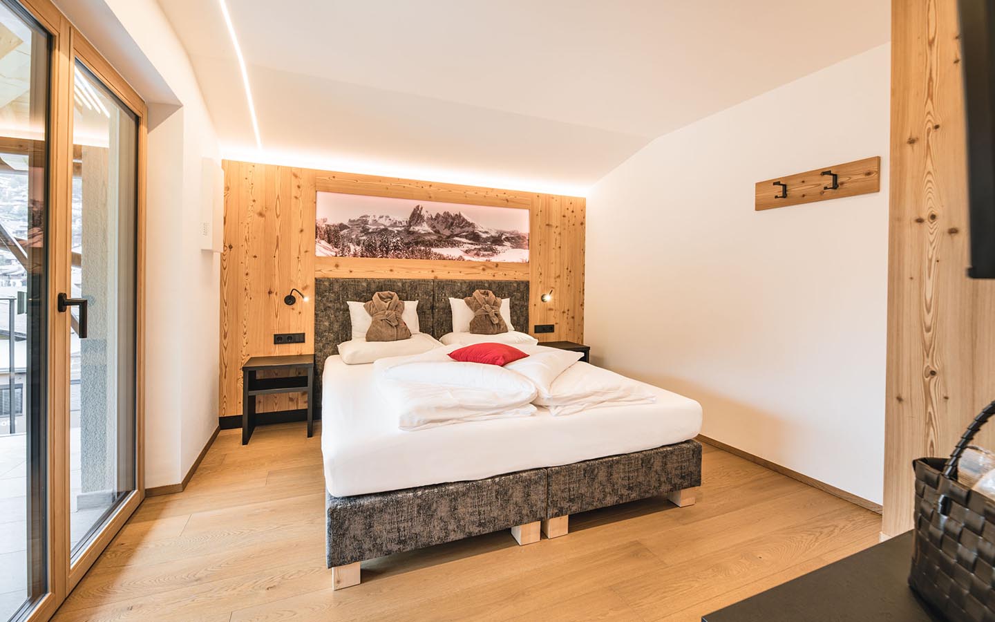 Camera da letto - Appartamento vacanza a Ortisei