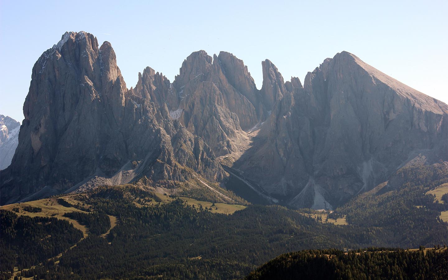 Sassolungo in summer